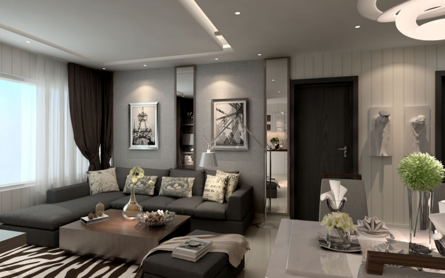 Thiết kế nội thất căn hộ - Mẫu 004