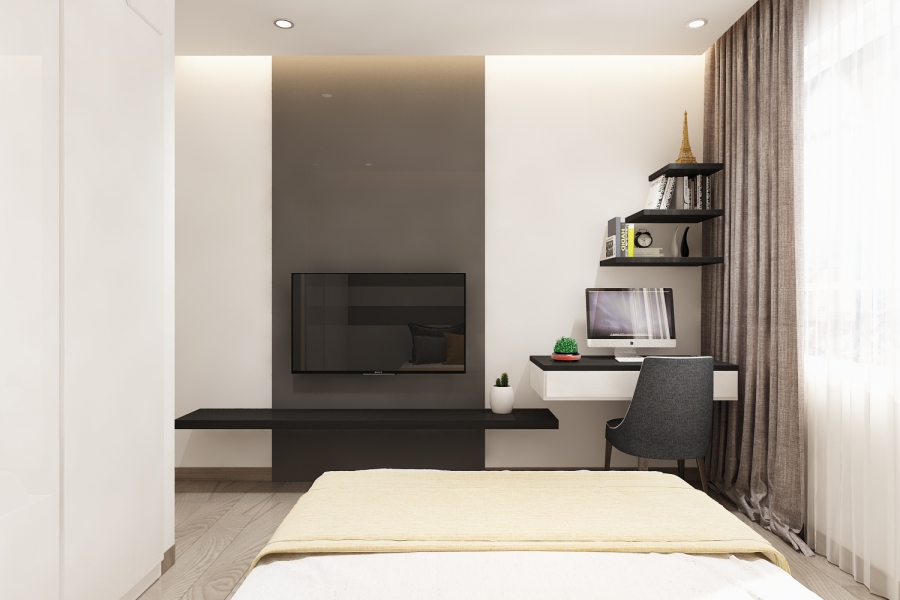 THIẾT KẾ NỘI THẤT CĂN HỘ CHUNG CƯ 3 PHÒNG NGỦ