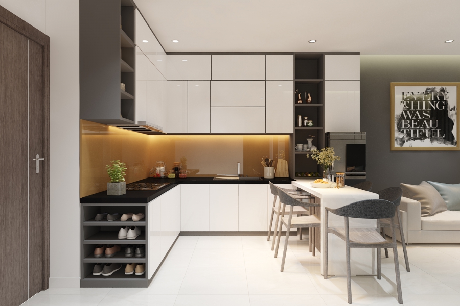 THIẾT KẾ NỘI THẤT CĂN HỘ CHUNG CƯ 3 PHÒNG NGỦ