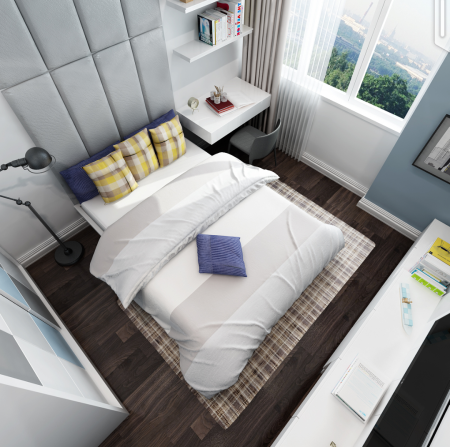 Thiết kế nội thất căn hộ - mẫu CH004