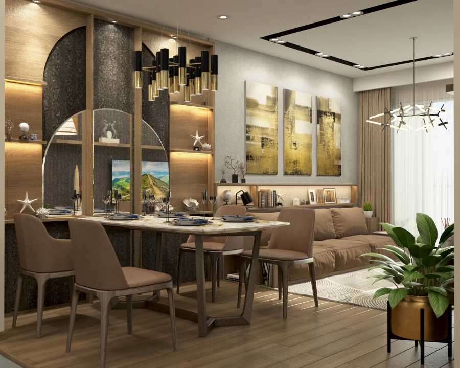 THIẾT KẾ NỘI THẤT CĂN HỘ THEO PHONG CÁCH CỔ ĐIỂN