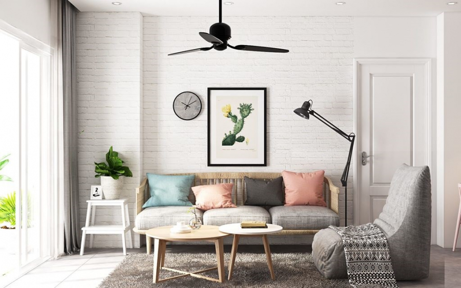 THIẾT KẾ NỘI THẤT CĂN HỘ 2 PHÒNG NGỦ