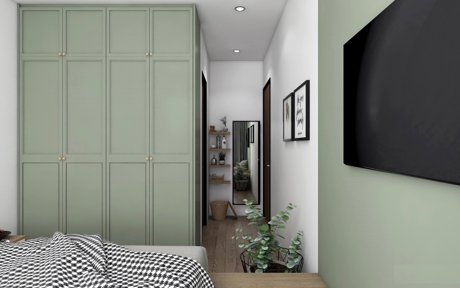 THIẾT KẾ NỘI THẤT CĂN HỘ 2 PHÒNG NGỦ