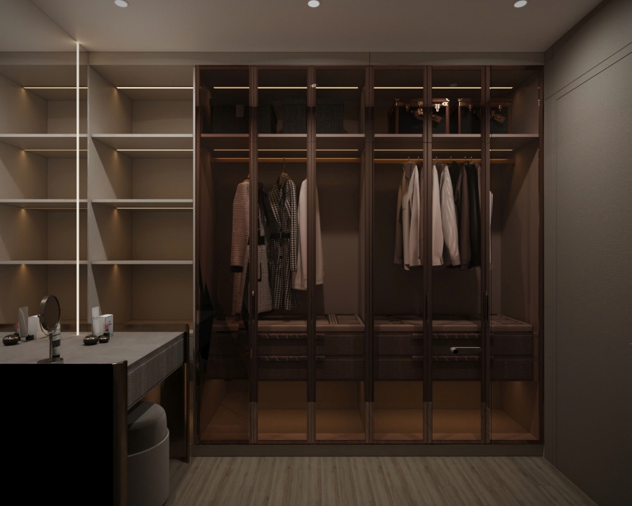 Thiết Kế Nội Thất Căn Hộ Dịch Vụ, Theo Phong Cách Hiện Đại, Tại Dự Án Masterise Tp.HCM