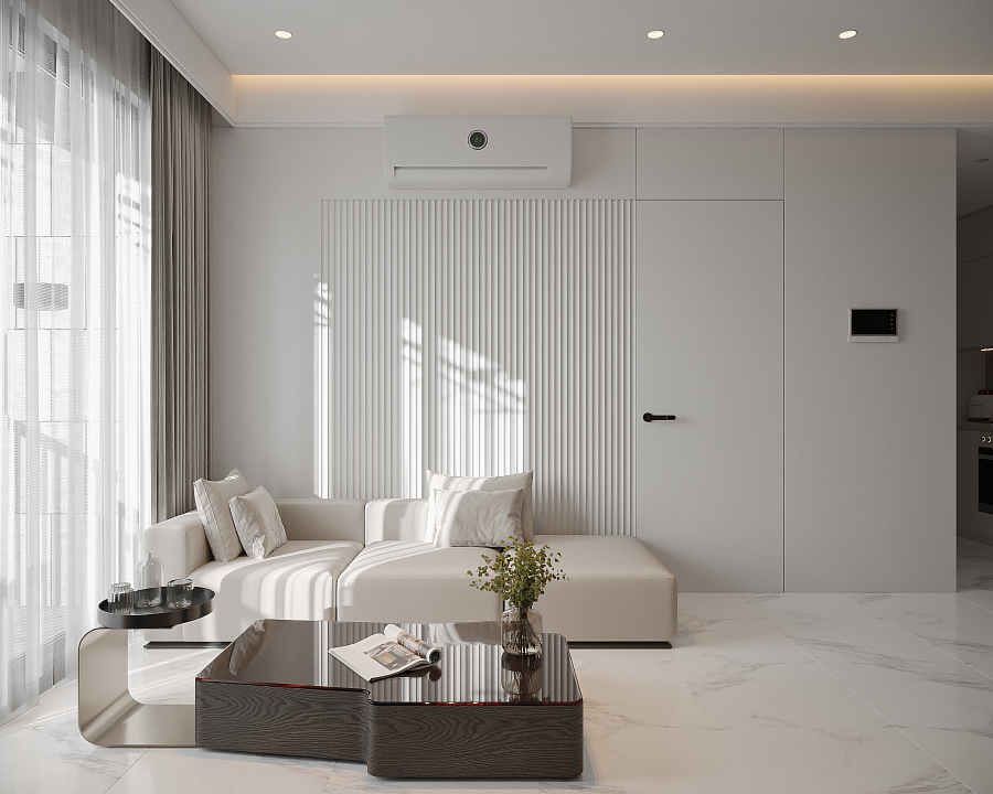 Thiết Kế và Thi Công Nội Thất Căn Hộ 2 Phòng Ngủ, Tại Sài Gòn MIA, Bình Chánh, Tp.HCM