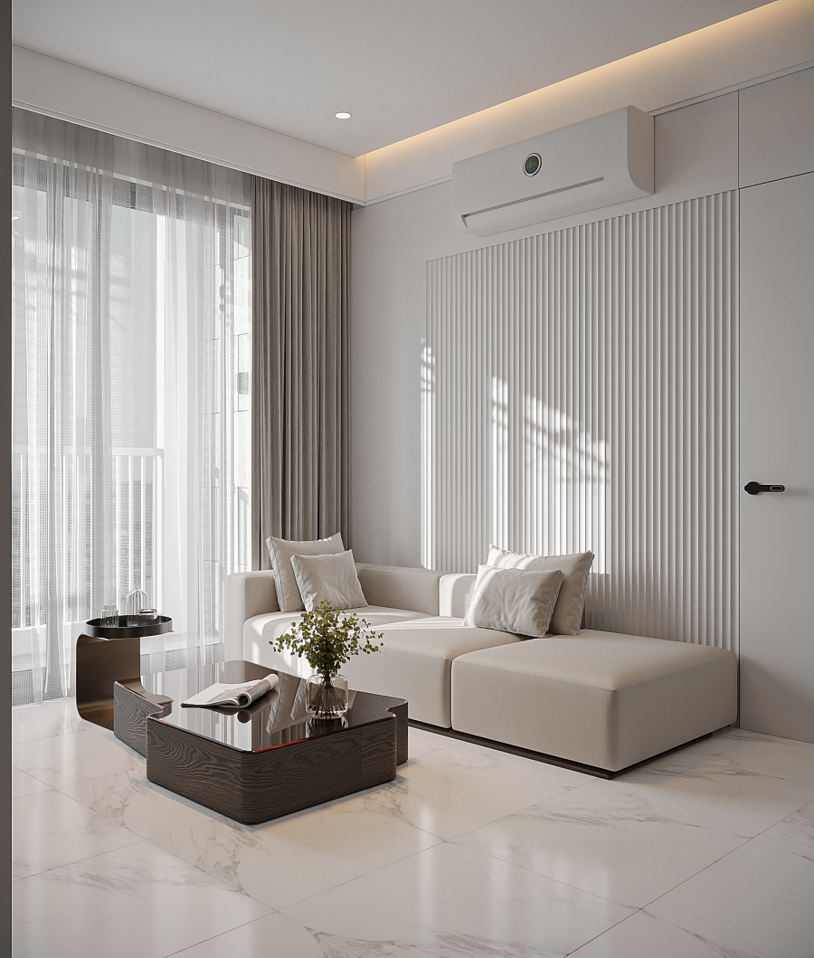 Thiết Kế và Thi Công Nội Thất Căn Hộ 2 Phòng Ngủ, Tại Sài Gòn MIA, Bình Chánh, Tp.HCM