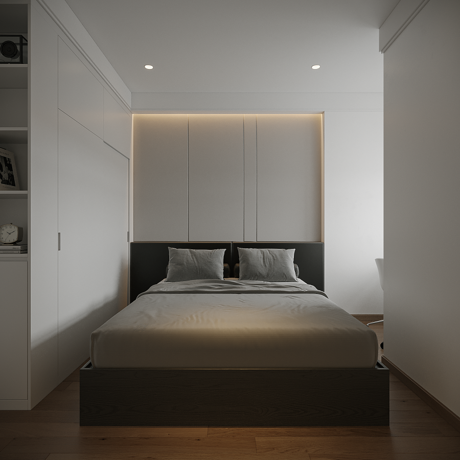 Thiết Kế và Thi Công Nội Thất Căn Hộ 2 Phòng Ngủ, Tại Sài Gòn MIA, Bình Chánh, Tp.HCM