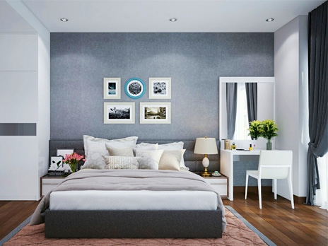 Thiết kế thi công nội thất phòng ngủ đẹp, theo phong cách đang được yêu thích nhất