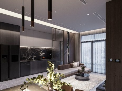 Thiết kế nội thất căn hộ Hado Centrosa